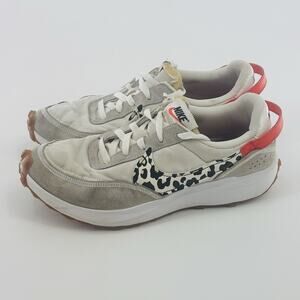 Nike Womens Waffle Debut DZ5201-100 White Running Shoes Sneakers Size 10